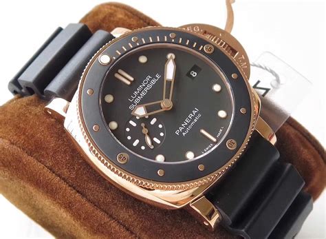 panerai rose gold replica|panerai luminor watches.